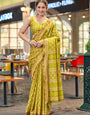 Winsome 1-Minute Ready To Wear Mul Cotton Digital Printed Saree