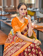 Fanciful 1-Minute Ready To Wear Mul Cotton Digital Printed Saree