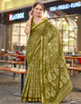 Classic 1-Minute Ready To Wear Pure Cotton Digital Printed Saree