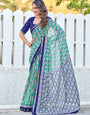 Glorious 1-Minute Ready To Wear Mul Cotton Digital  printed Saree