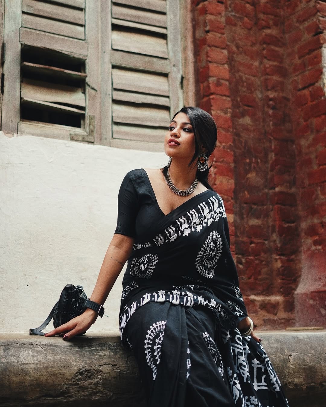 Hastshilpi Ethnic Pure 1 Minute Ready To Wear Silk Saree With Blouse