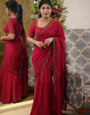 Perfect 1-Minute Ready To Wear Georgette Gown Saree