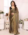 Enamoring Georgette silk Printed Ready To Wear Saree