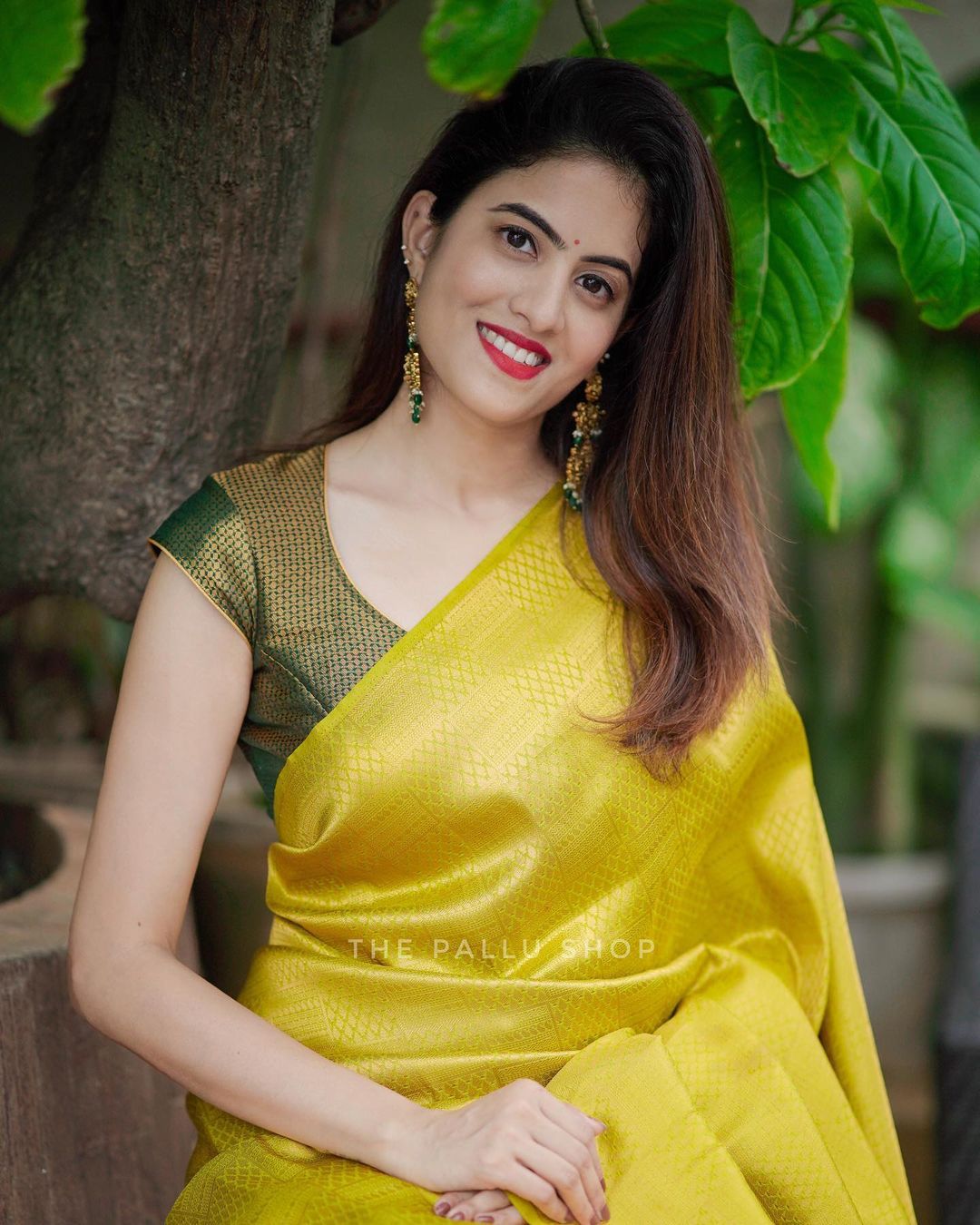 Yellow Soft Silk Saree with Panoply Blouse Piece