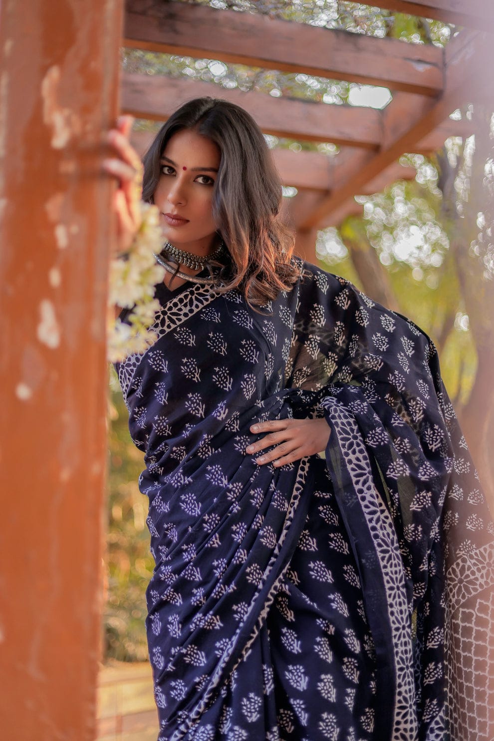 Excellent 1 Minute Ready To Wear Black Linen Silk Digital Printed Saree