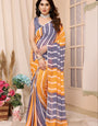 Traditional 1-Minute Ready To Wear Georgette Saree