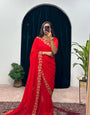 Perfect 1-Minute Ready To Wear Georgette Gown Saree